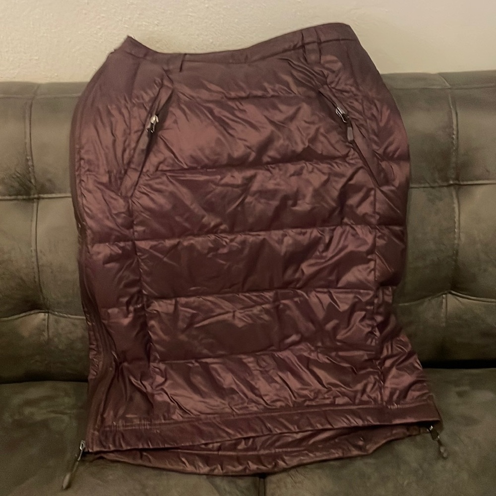Quilted winter skirt